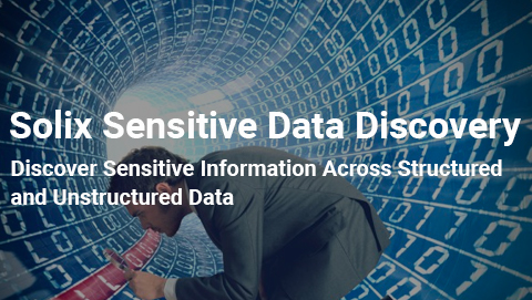 Solix Sensitive Data Discovery