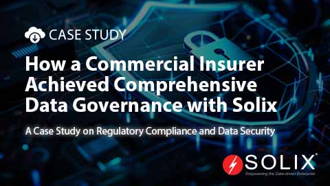 How a Commercial Insurer Achieved Comprehensive Data Governance with Solix